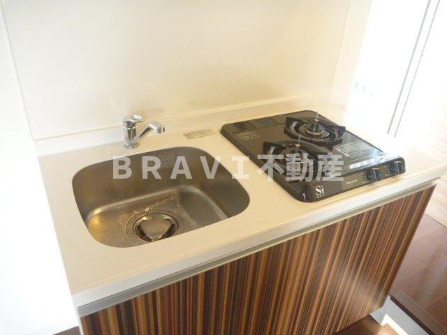アクアプレイス北浜　BRAVI不動産のキッチン|【アクアプレイス北浜】きれいなキッチンです