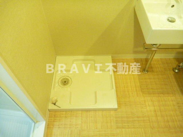 アクアプレイス北浜　BRAVI不動産の設備|【アクアプレイス北浜】室内洗濯機置き場