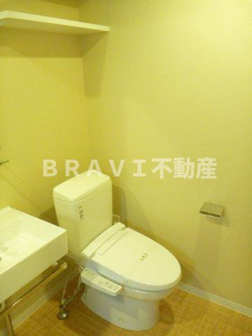アクアプレイス北浜　BRAVI不動産のトイレ|【アクアプレイス北浜】トイレも気になるポイント
