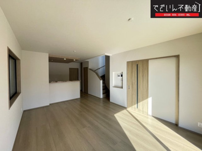 【居間・リビング】 | 深谷市常盤町　戸建住宅 | ≪2号棟≫
現地(2025年2月撮影)