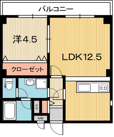 グランビューの間取り