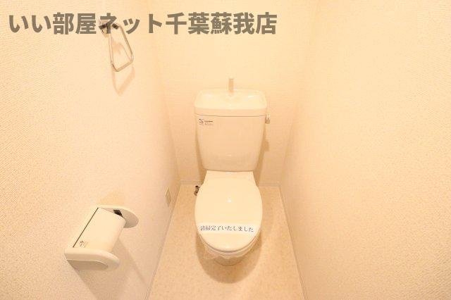 メゾン・ド・ヴィレ千葉中央のトイレ|シンプルで使いやすいトイレです