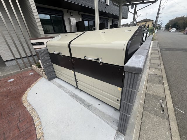 カンパニュールのその他共用部分|敷地内ゴミ置き場あります