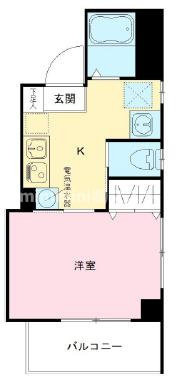 みおつくし堂島Ⅱの間取り