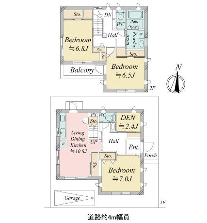 【中古】川越市砂新田中古住宅の間取り|各部屋の広さを確保し、ゆとりある毎日を実現♪