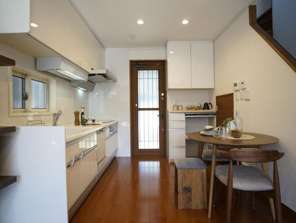 【中古】川越市砂新田中古住宅のキッチン|使い勝手の良いキッチンスペース♪