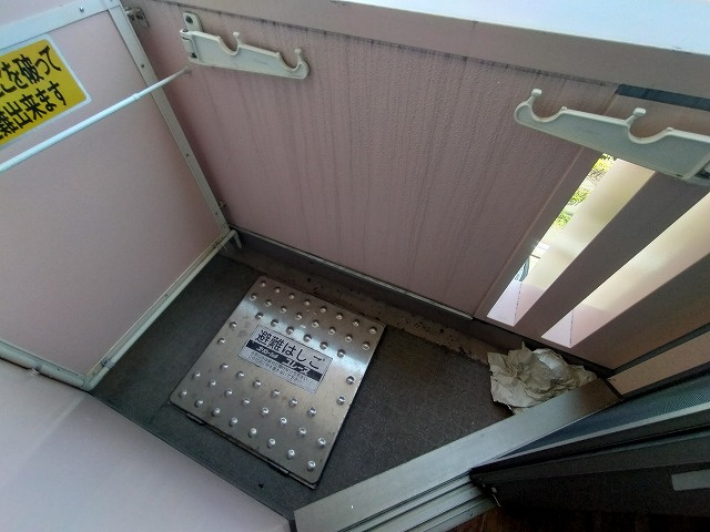 神戸市須磨区車字竹ノ下の賃貸マンションのバルコニー|バルコニー