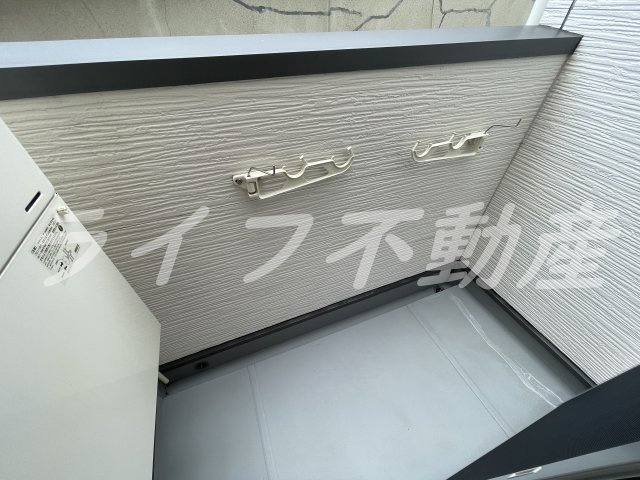 花園本町テラスのバルコニー|開放的で明るい空間を演出してくれるバルコニーです