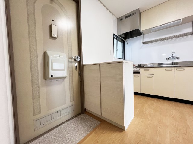 長崎ハイツの玄関