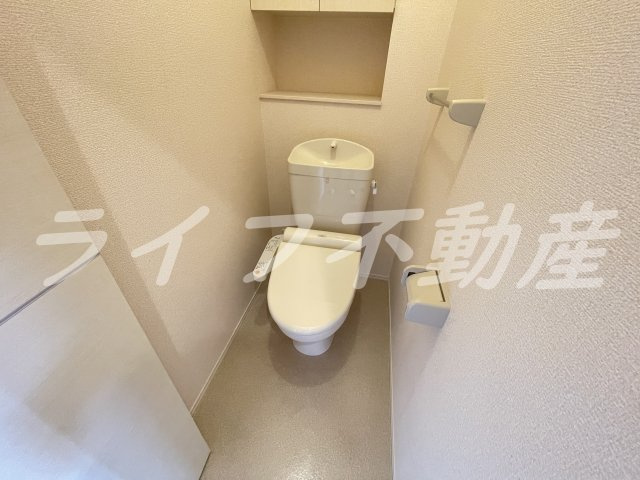 レスペランスA棟のトイレ|トイレです