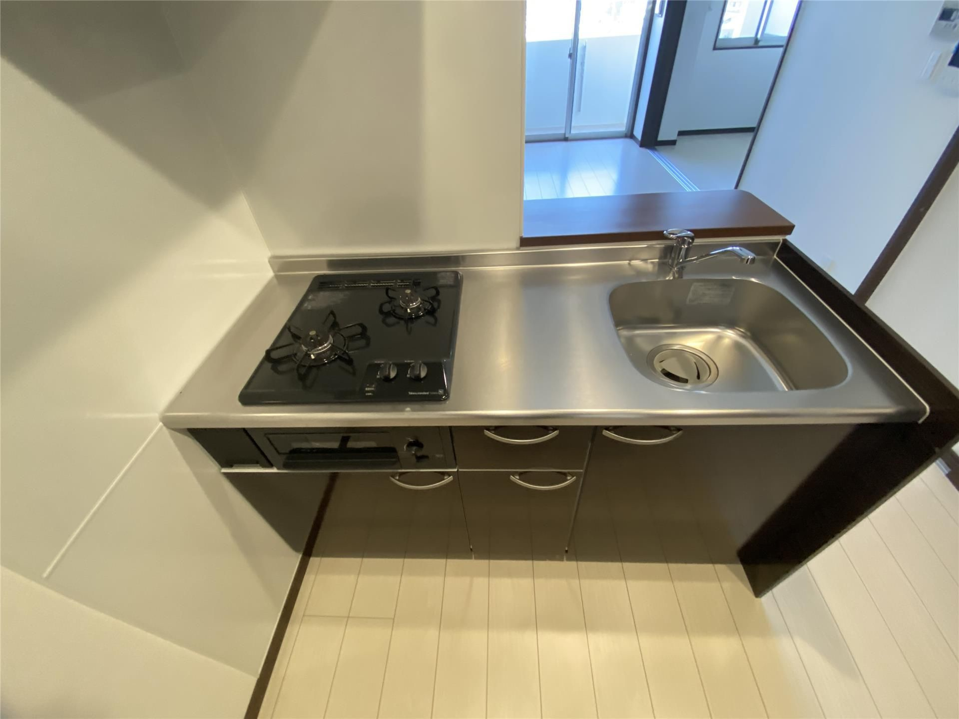 菊池郡菊陽町大字津久礼の賃貸マンションのキッチン