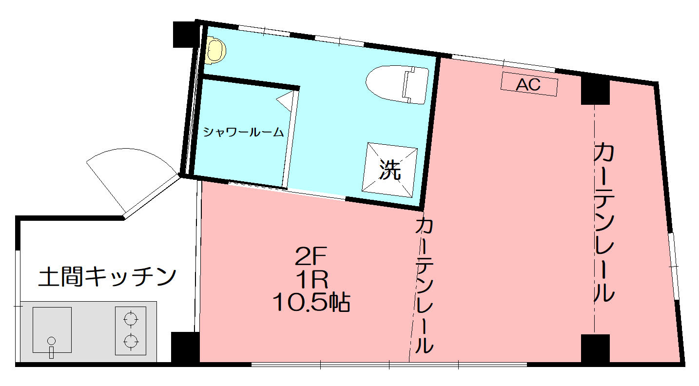 BT追分ビルの間取り