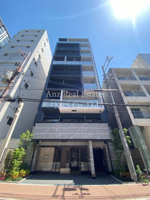 【外観】 | プレサンス京町堀 | スタイリッシュな外観のマンションです♪