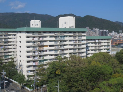 【外観】 | 山科団地C棟