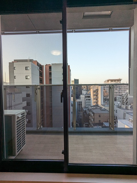 ONE ROOF RESIDENCE上野御徒町の設備|10F室内からの眺望です