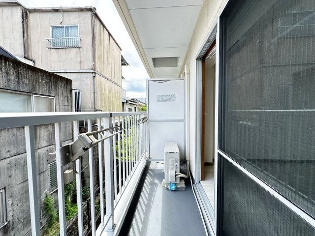 エストゥディオYのバルコニー