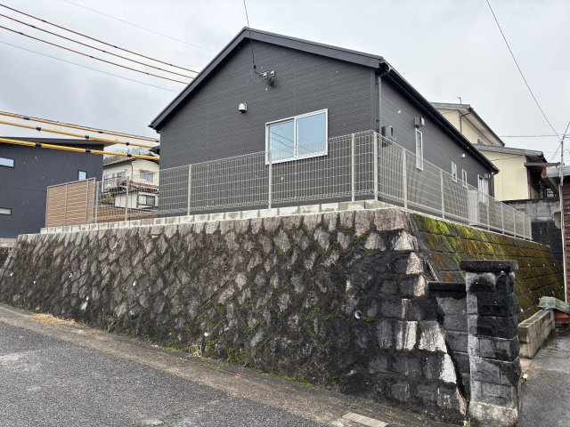 新築戸建　あさひが丘２丁目の前面道路含む現地写真