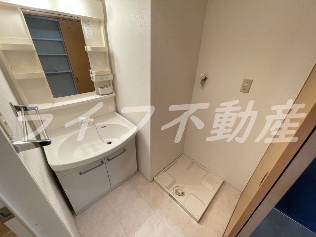 コージーコートの洗面所|使いやすい洗面所です