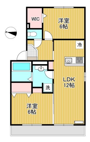 ラ　ルーチェの間取り