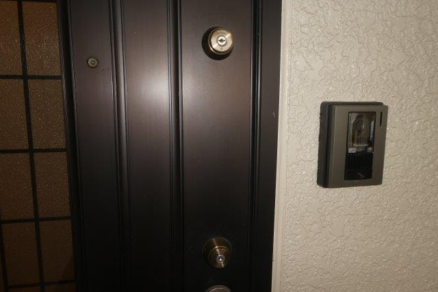 倉敷市大内のアパートのセキュリティ|ダブルキー
