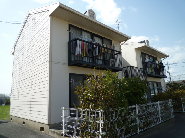 倉敷市川入のアパートの外観