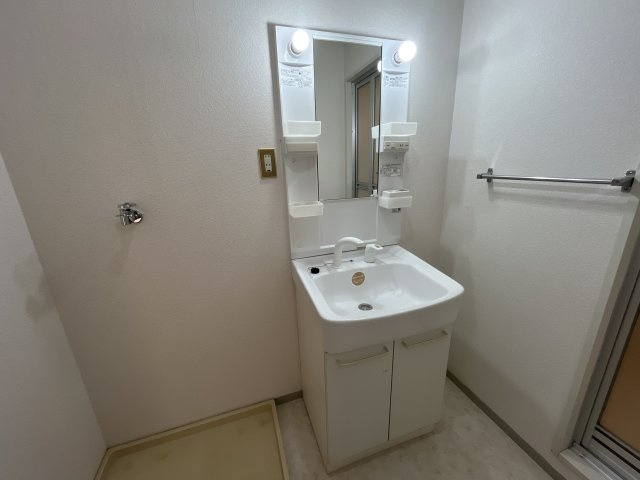 セジュール北八代　B棟の洗面所