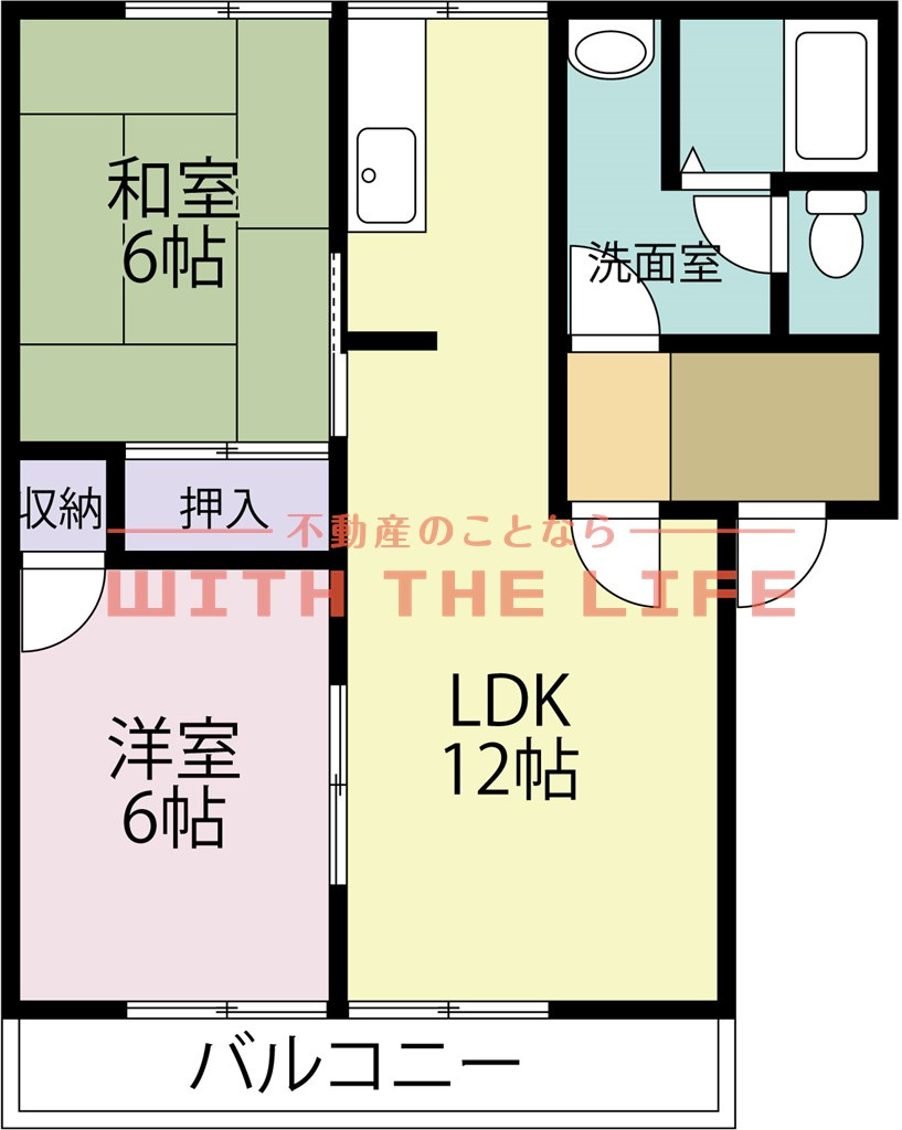 タプロコート参番館の間取り
