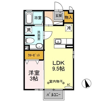 【間取り】 | モナリエ富士見ヶ丘