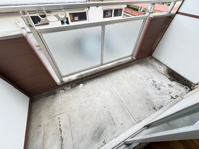 ラ・シャンブル福田1号館のバルコニー