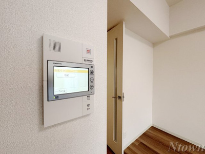 【セキュリティ】 | プレサンスジェネ新栄町駅前葵 | モニター付きインターホンです
