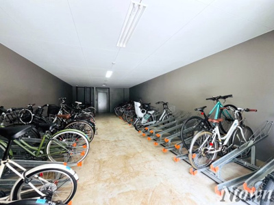 【その他共用部分】 | プレサンスジェネ新栄町駅前葵 | 駐輪場です