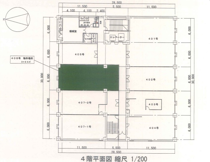 洛西センタービルの間取り