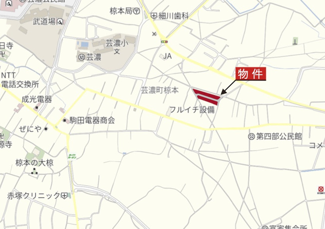 【地図】 | 津市芸濃町椋本《全9区画》 | 広域Map