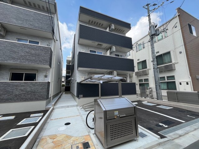 フジパレス弥刀Ⅰ番館の外観