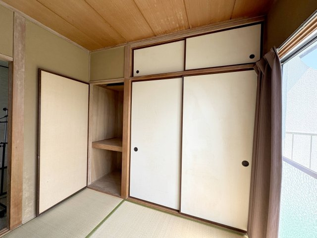 藤森ハイツB棟の収納