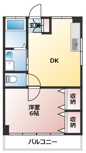 産陽ビルの間取り