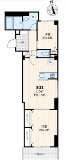 【間取り】 | 入谷シャノワール