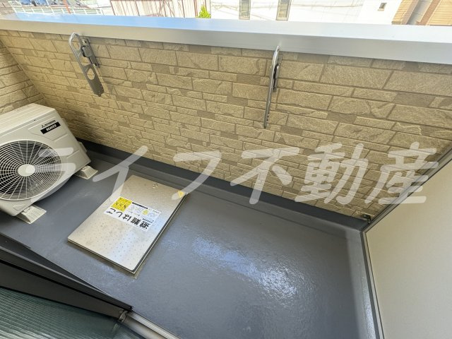 F asecia AMUZⅡのバルコニー|バルコニーがあります