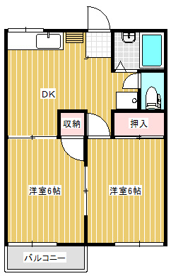 パークヒルズの間取り