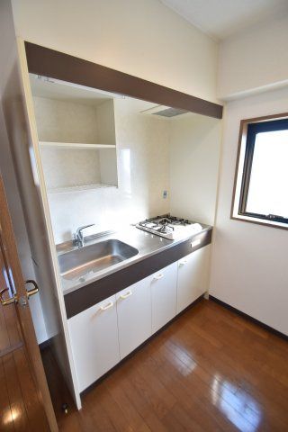 大阪市都島区東野田町４丁目の賃貸マンションのキッチン