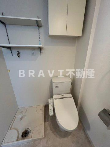 HS梅田EAST　BRAVI不動産のトイレ|【HS梅田EAST】シンプルで使いやすいトイレです