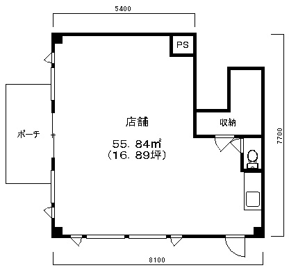 カーサ・デ・チャルカの間取り