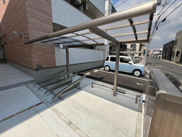 フジパレス弥刀Ⅲ番館のエントランス