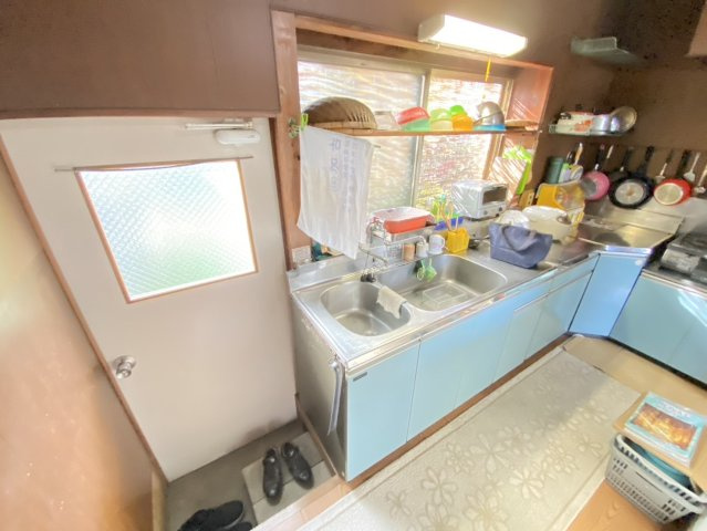 板屋町貸店舗のバルコニー