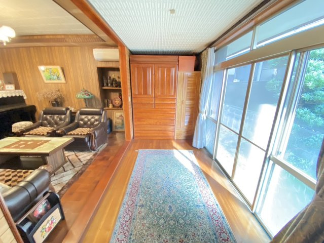 板屋町貸店舗のバルコニー