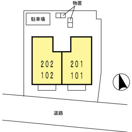 セジュール碧Cのその他|配置図