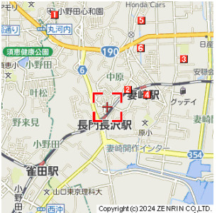 【地図】 | ヒルサイドテラス東須恵