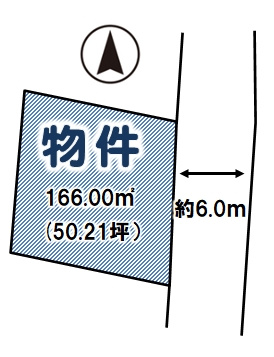 野木町若林の土地図|区画図