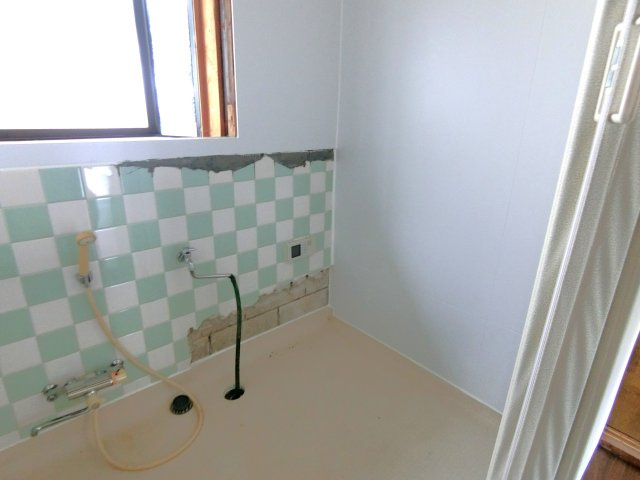 大網戸建の設備|洗濯機置き場