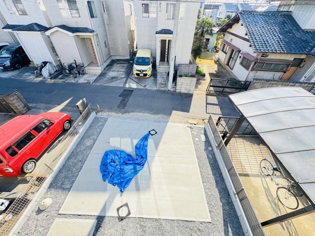 流山市流山８丁目新築戸建（流山５期）の展望|バルコニーより道路側眺望